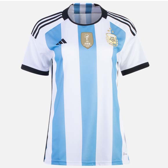3 Estrellas Camiseta Argentina Primera Equipación Mujer 2022/2023